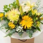 expressions-local-cambridge-hamilton-florist-delivery-vintage-yellow-flower-box-bouquet