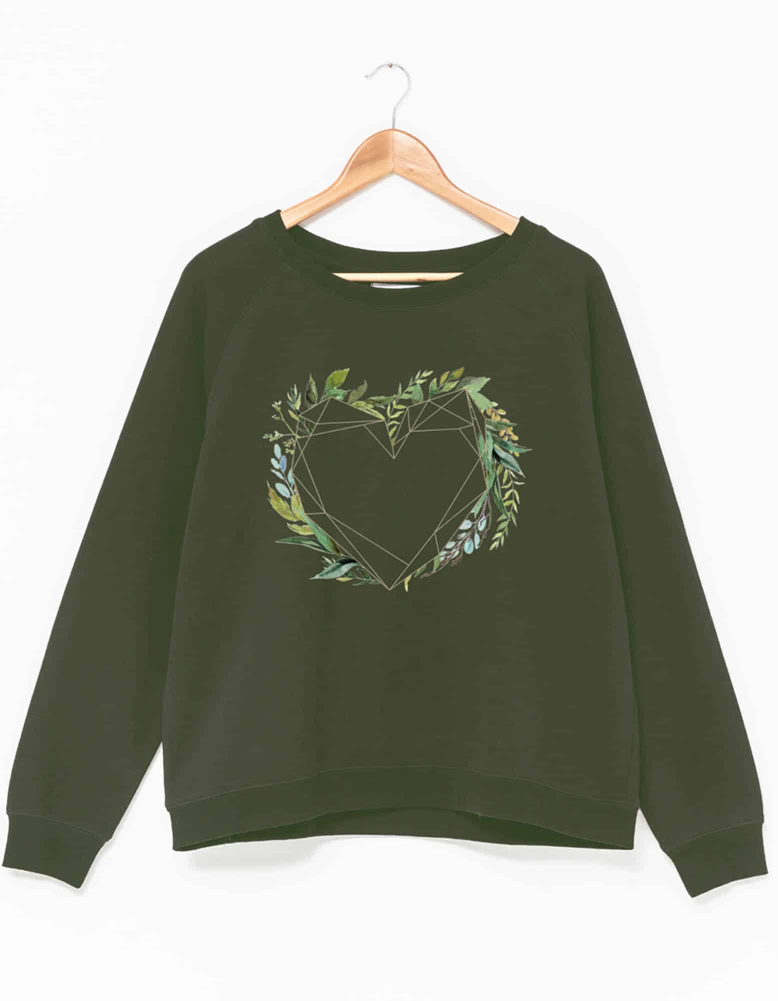 Stella Gemma | Sweater | With Love Project - Dark Khaki | Expressions