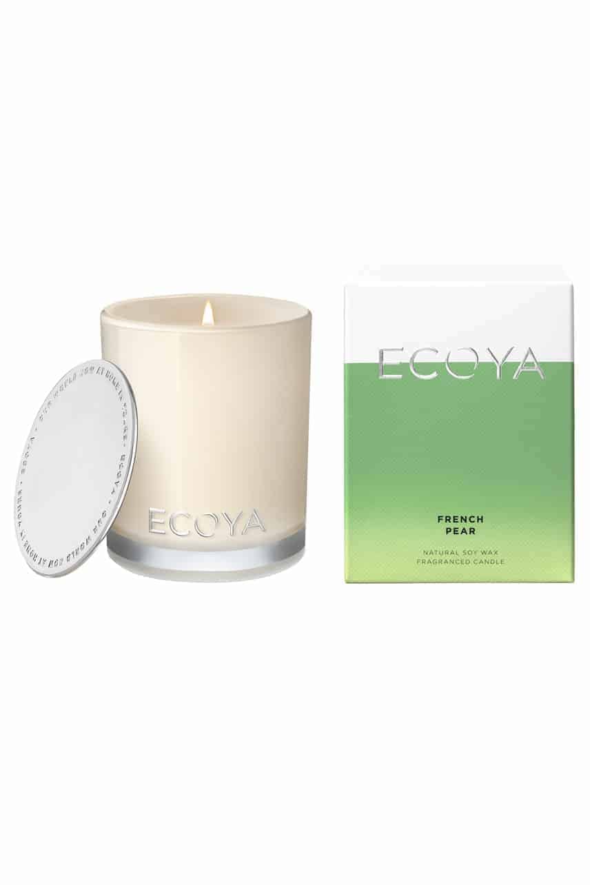 Ecoya Soy Candle French Pear Madison Mini Jar Expressions