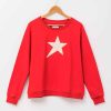 SGTS3077-stella-gemma-sweater-flame-red-ecru-fluffy-star-expressions