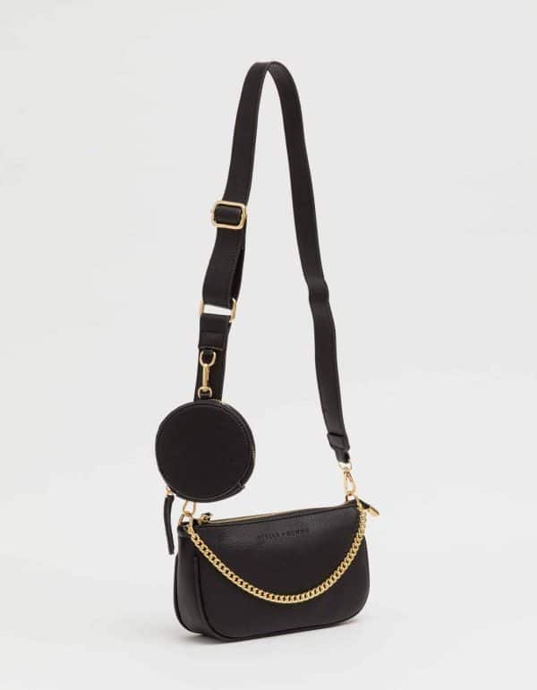 Stella Gemma | Soho Bag | With Chain - Black | Expressions