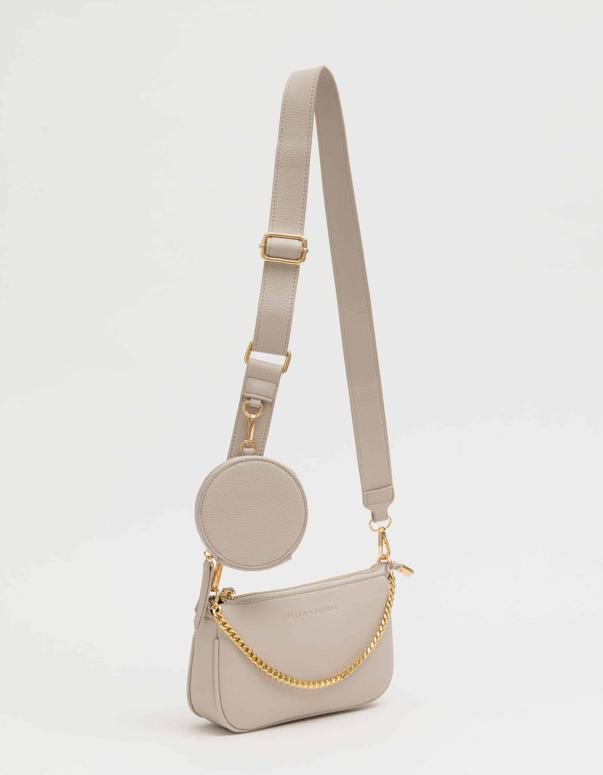Stella Gemma | Soho Bag | With Chain - Lait | Expressions