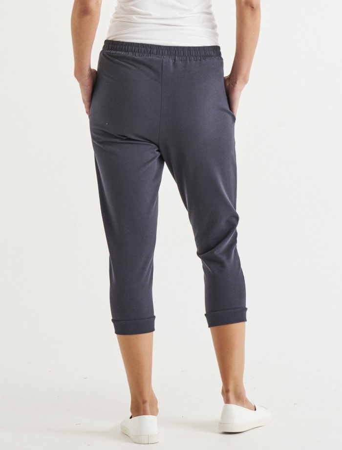 Betty Basics, Pants, Tasha Crop Jogger - Coal