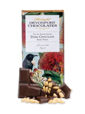 Devonport Chocolates | Vintage Chocolate Bar - Tui Dark Chocolate Hokey Pokey