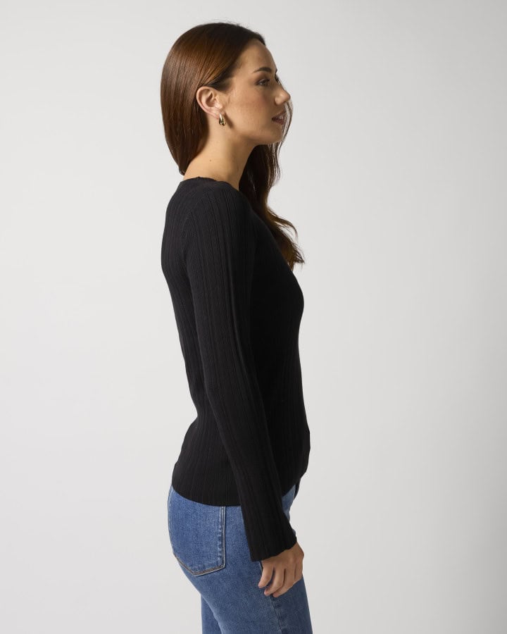 Skyler Top - Black - Image 2