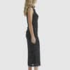 Lauretta Mesh Dress - Black Ditsy - Thumbnail Image 3