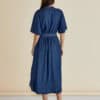 Dresden Lyocell Dress - Dark Indigo - Thumbnail Image 3