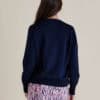 Leon Knit Cardigan - Navy - Thumbnail Image 4