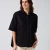Mischa Shirt - Black - Thumbnail Image 2