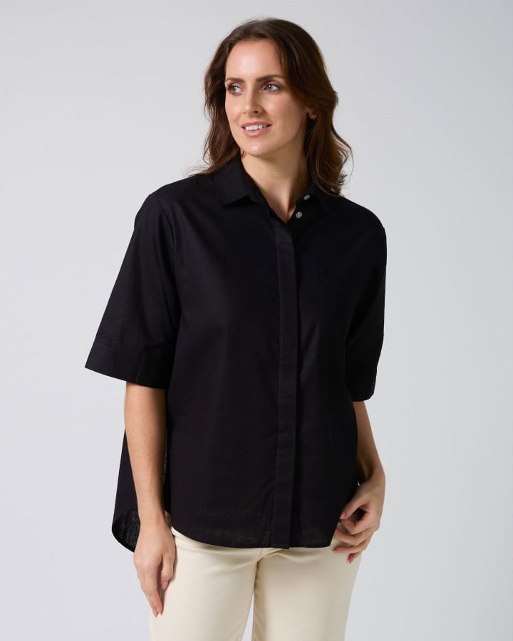 Mischa Shirt - Black - Image 2