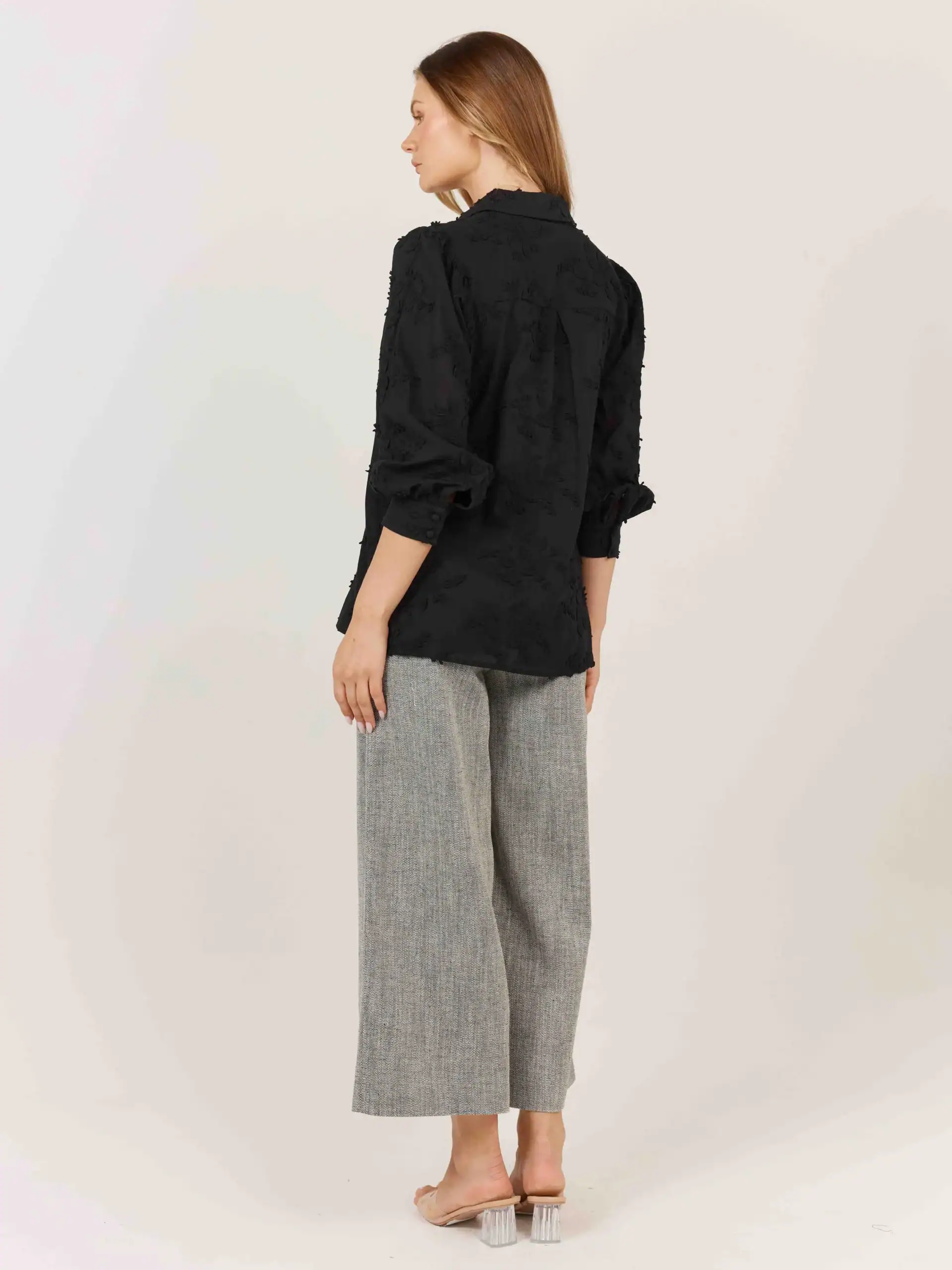 Gardenia Shirt - Black - Image 4