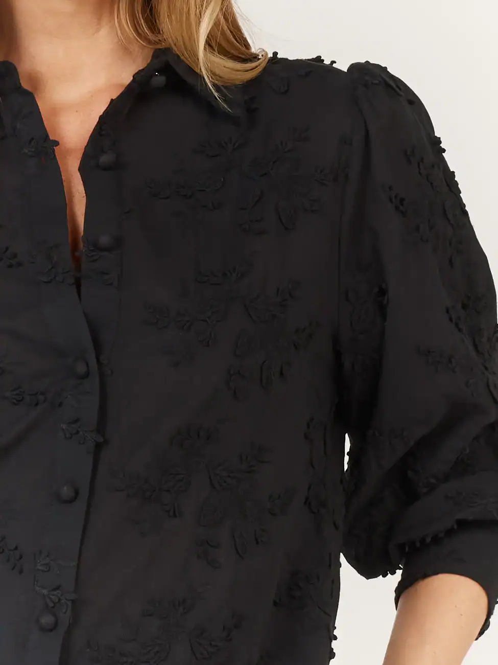 Gardenia Shirt - Black - Image 2