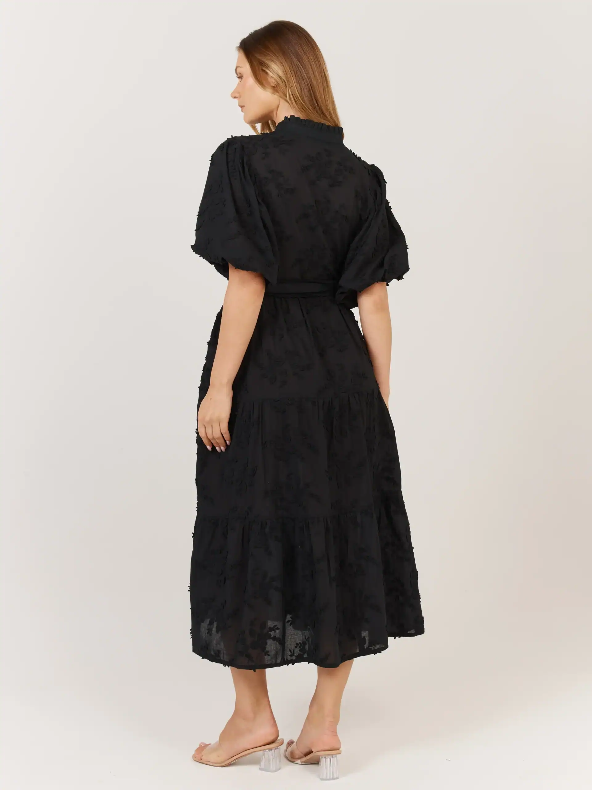 Gardenia Dress - Black - Image 3