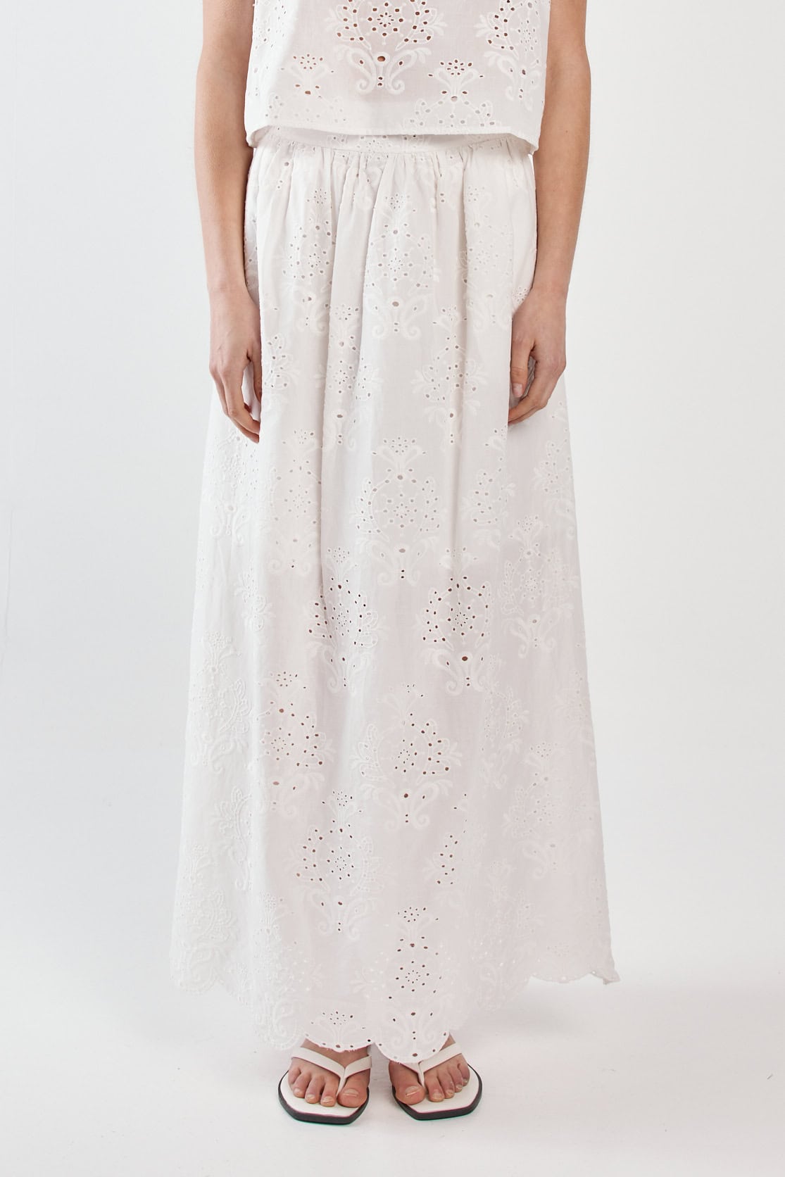 Ani Full Skirt - White - Image 2