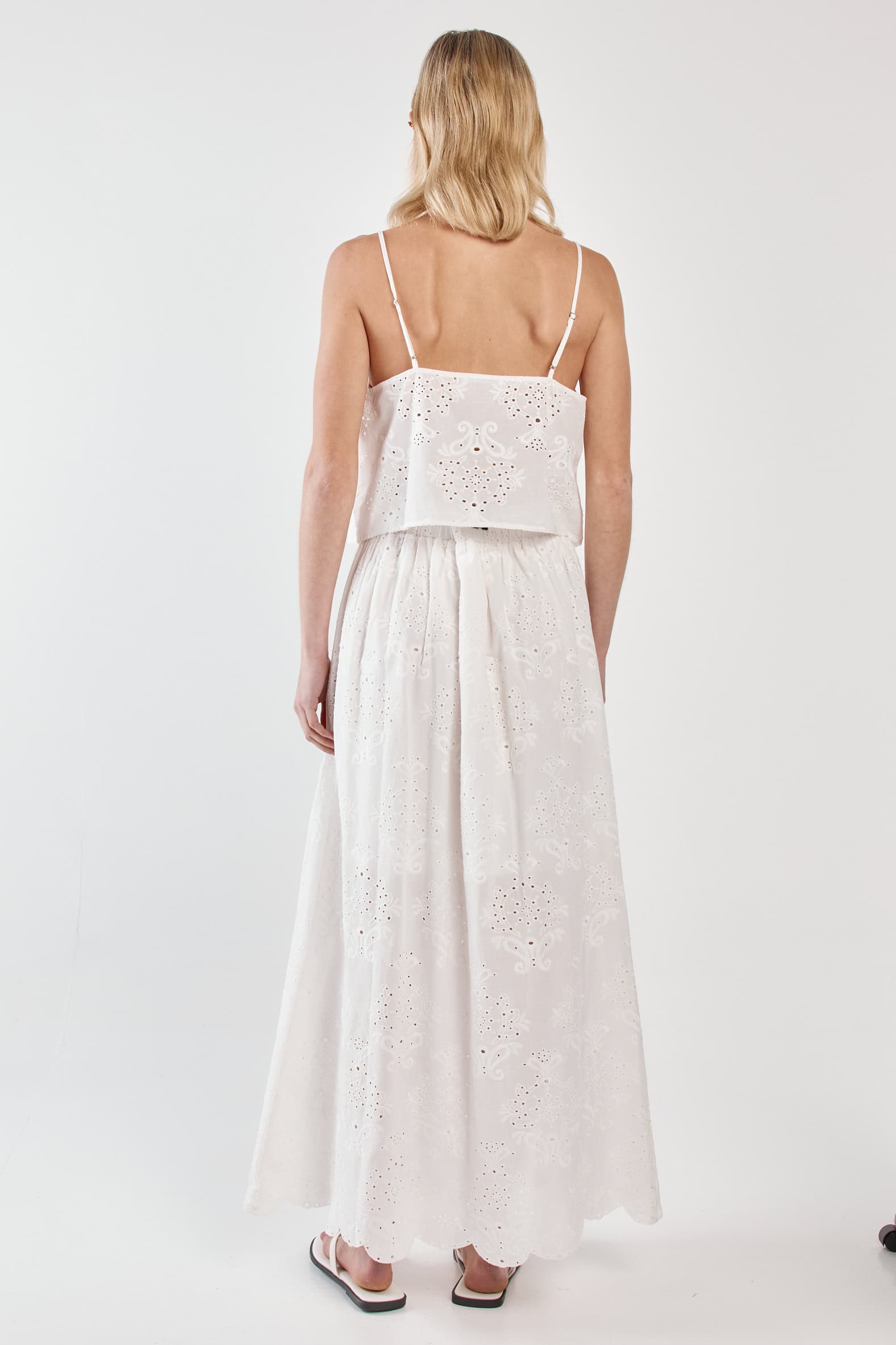 Ani Full Skirt - White - Image 4