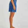 Sabine Denim Shorts - Mid Blue Wash - Thumbnail Image 3