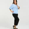 Gemma Top - Blue - Thumbnail Image 2