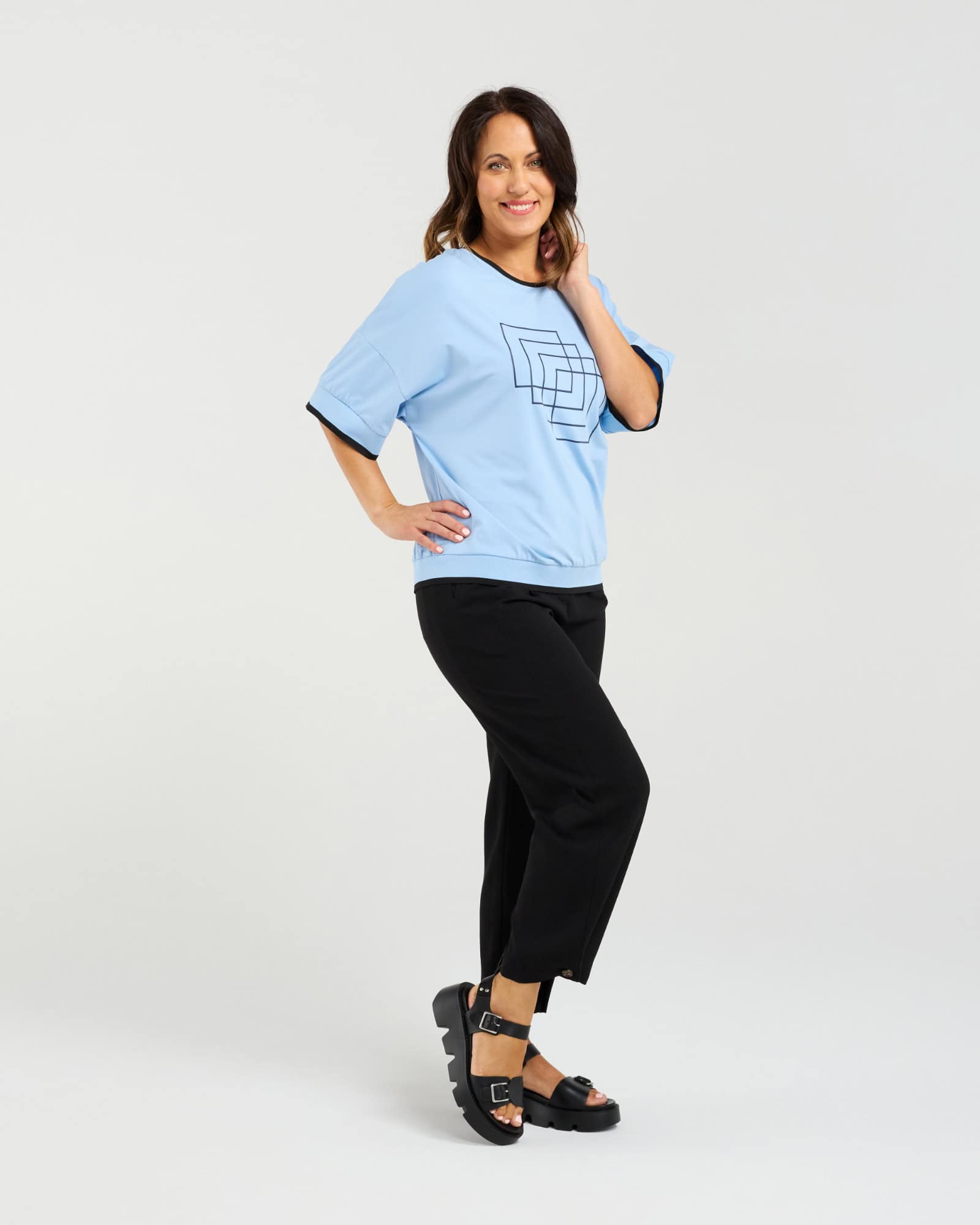 Gemma Top - Blue - Image 2