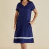 Elwood Dress - Navy - Thumbnail Image 2