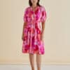 Emery Dress - Floral Abstract Print - Thumbnail Image 1