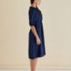 Emery Dress - Navy - Thumbnail Image 2