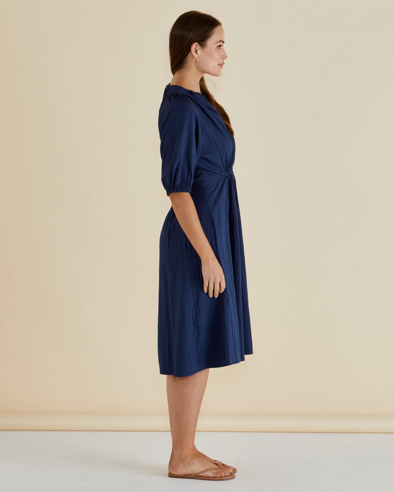 Emery Dress - Navy - Image 2