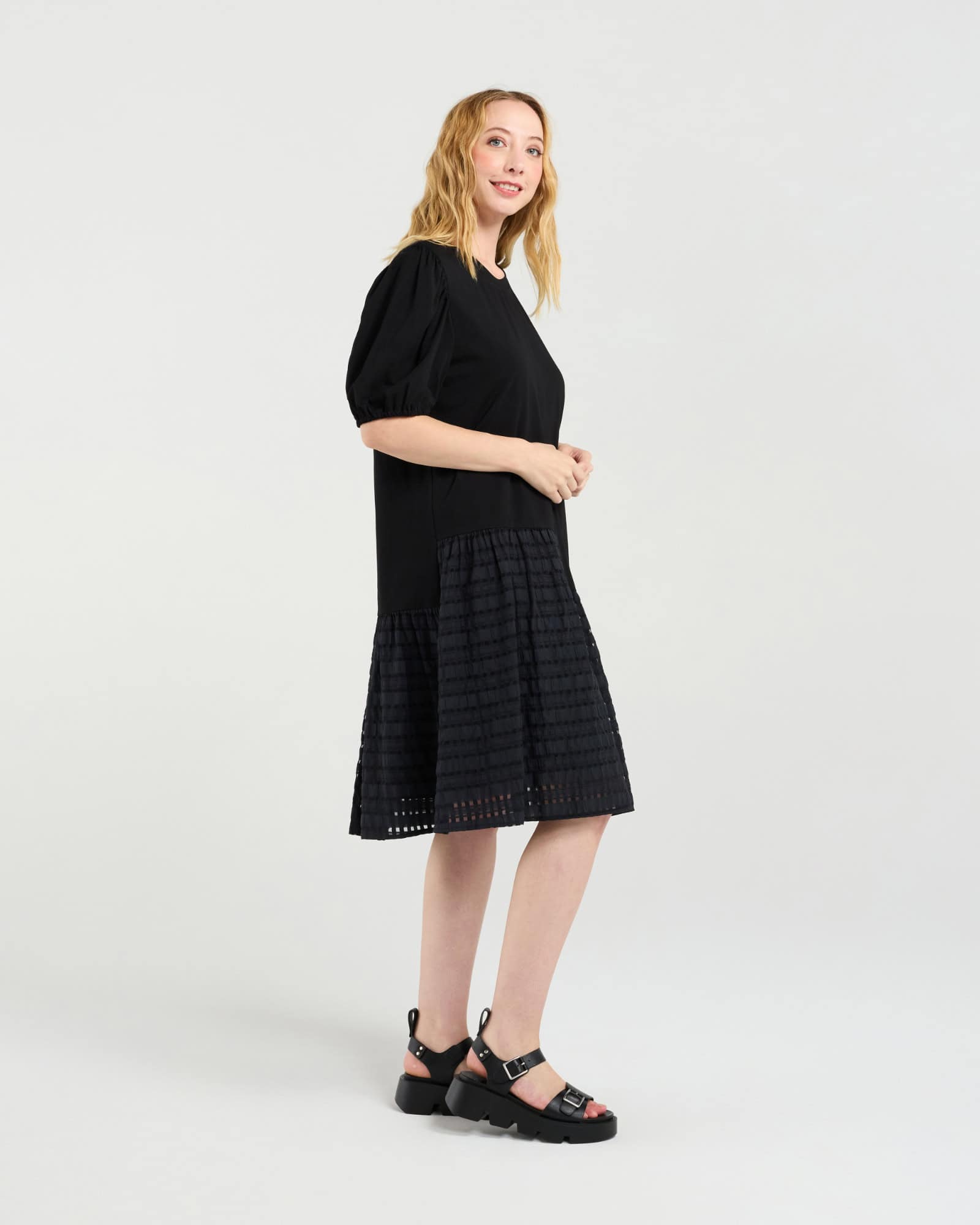 Evelyn Dress - Black - Image 2
