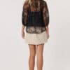 Odyssey Lace Blouse - Black - Thumbnail Image 4