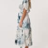 Solstice Palms Midi Dress - Palm Print - Thumbnail Image 3