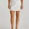 Shay Mini Skirt - Cream - Thumbnail Image 3