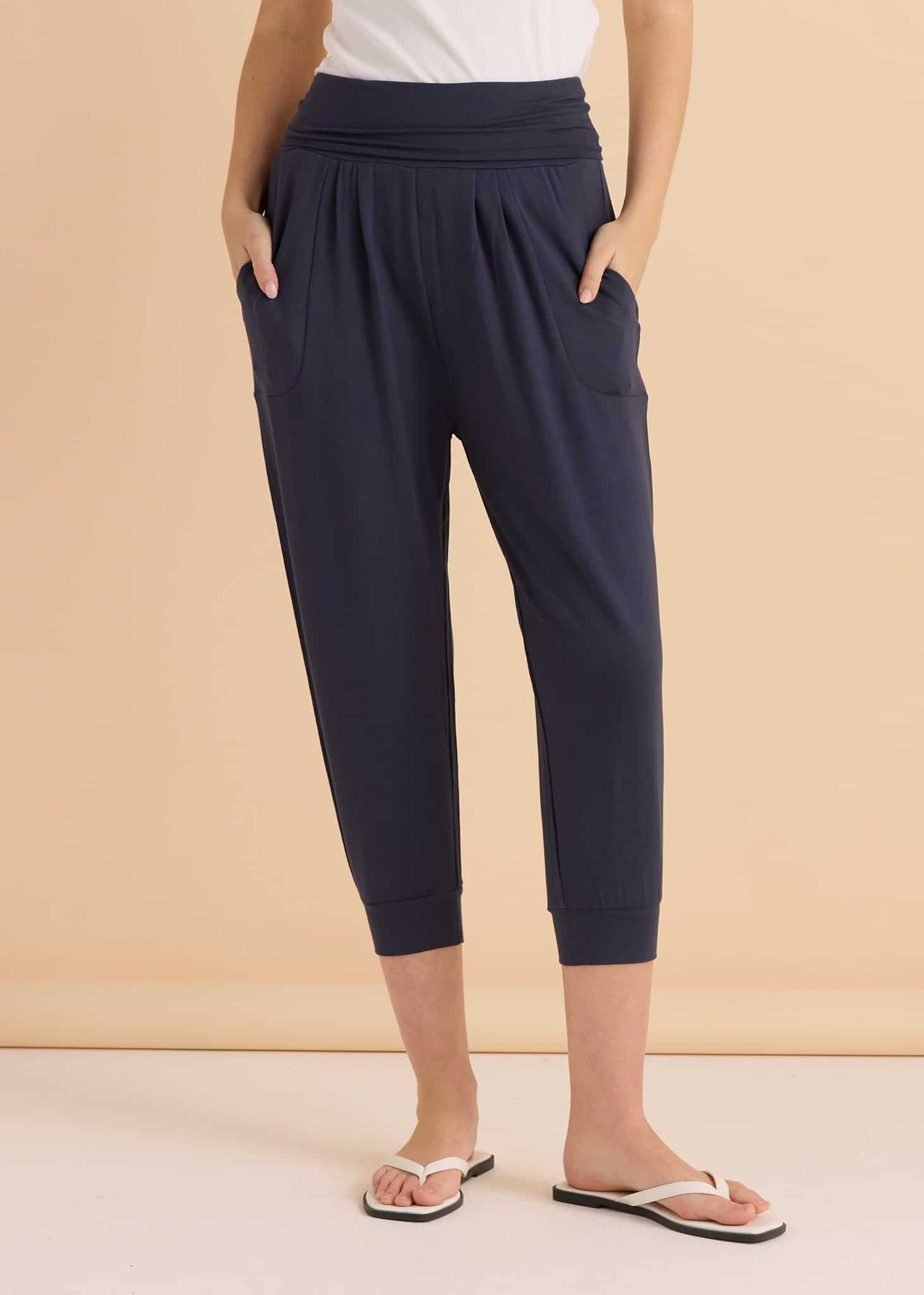 Tilly 3/4 Pant - Petrol - Image 1