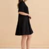 Cassidy Dress - Black - Thumbnail Image 3
