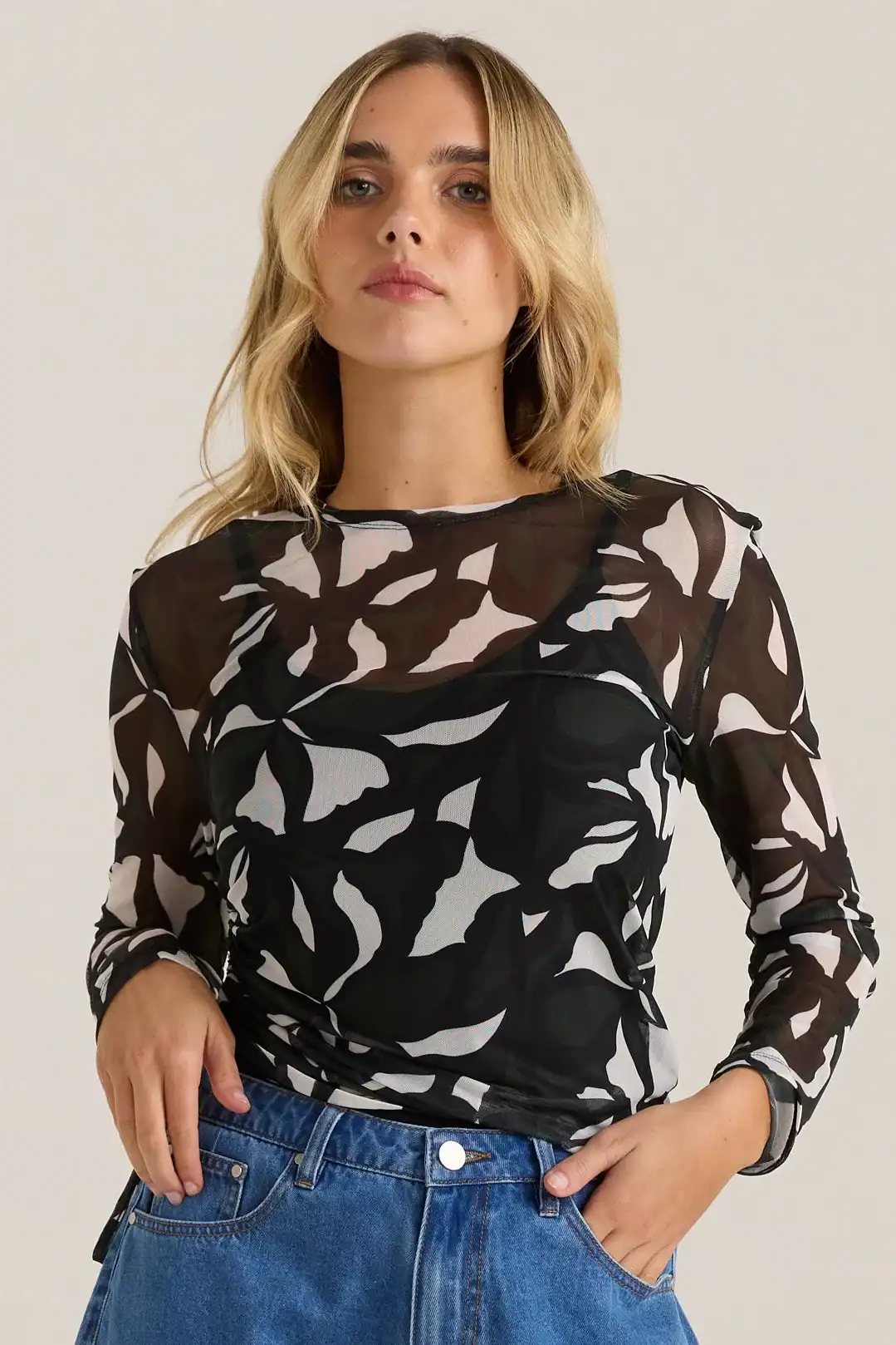 Tarni Mesh Top - Image 1