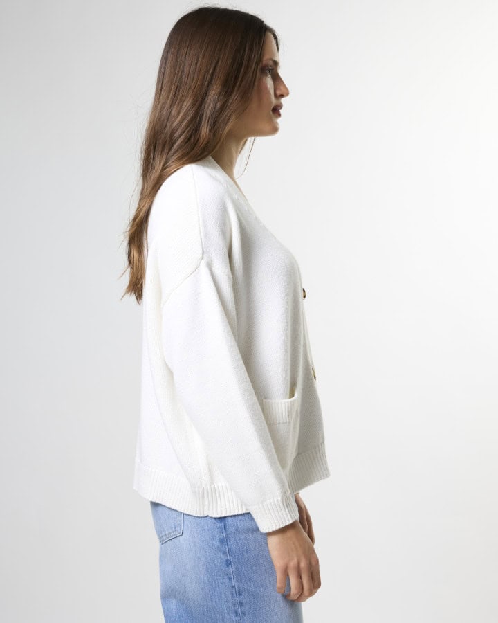 Bentley Cardigan - Pearl - Image 2