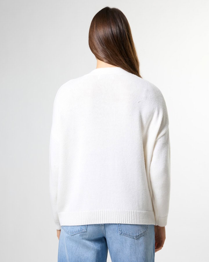 Bentley Cardigan - Pearl - Image 3