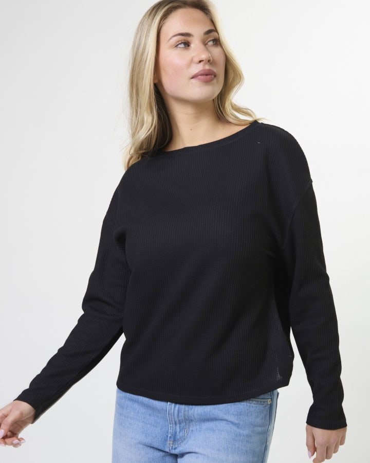 Cassidy Top - Black - Image 2