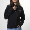 Core 1/4 Zip Sweat - Black - Thumbnail Image 3