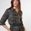 Honor Dress - Khaki Leopard - Thumbnail Image 2