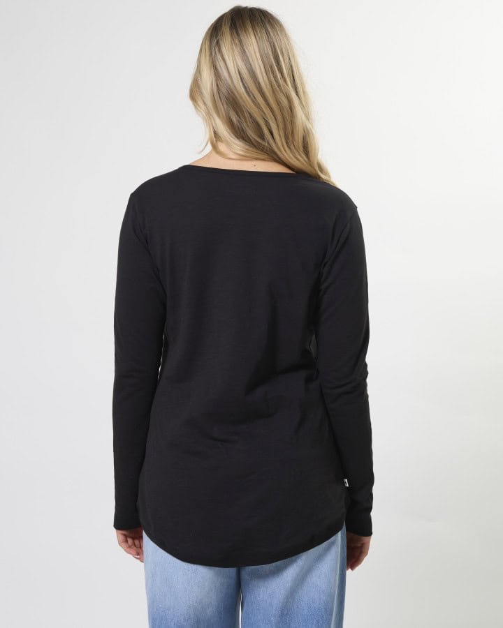 Parker Crew Top - Black - Image 2