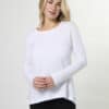 Parker Crew Top - White - Thumbnail Image 3