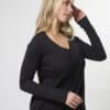 Parker V Top - Black - Thumbnail Image 2