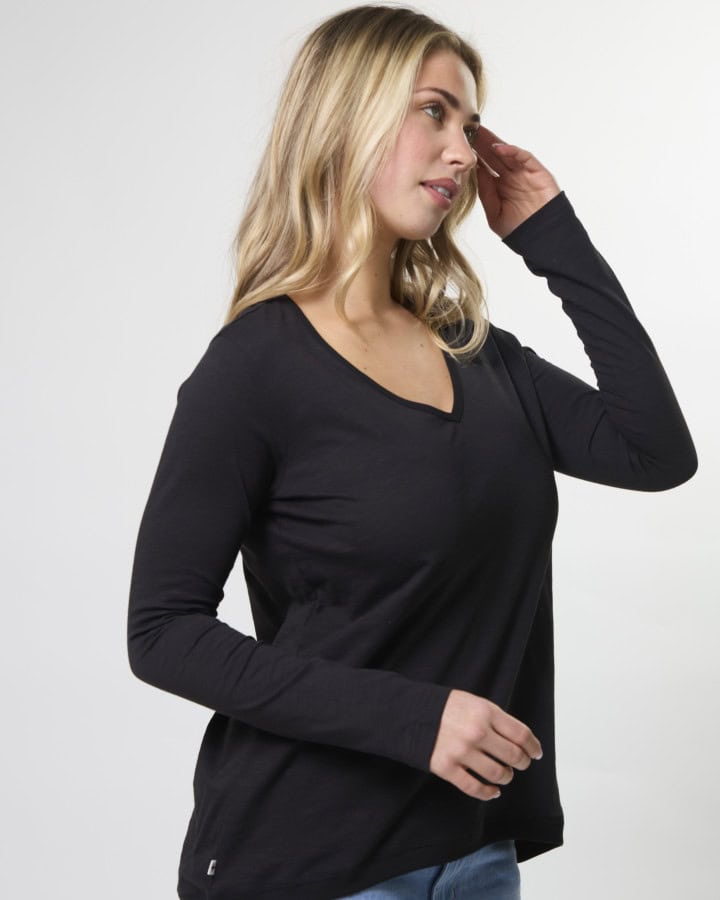Parker V Top - Black - Image 2