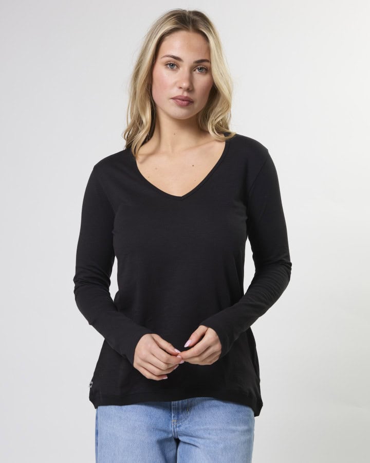Parker V Top - Black - Image 1