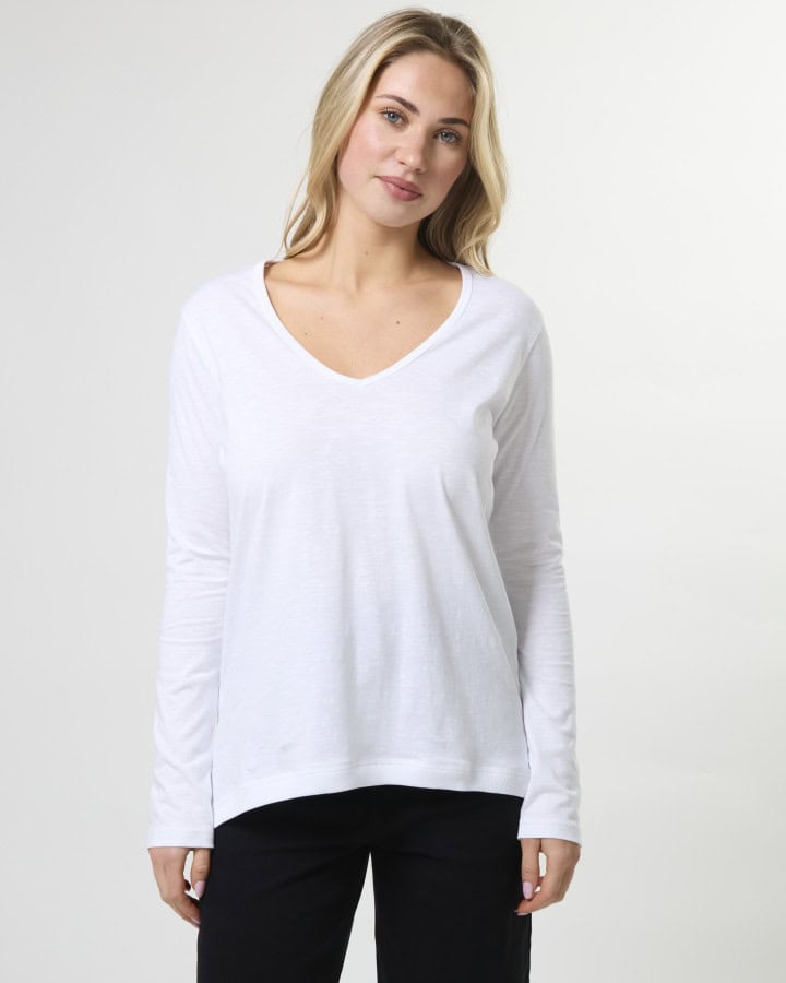 Parker V Top - White - Image 1