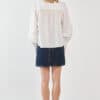 Eleri Lace Blouse - White - Thumbnail Image 3