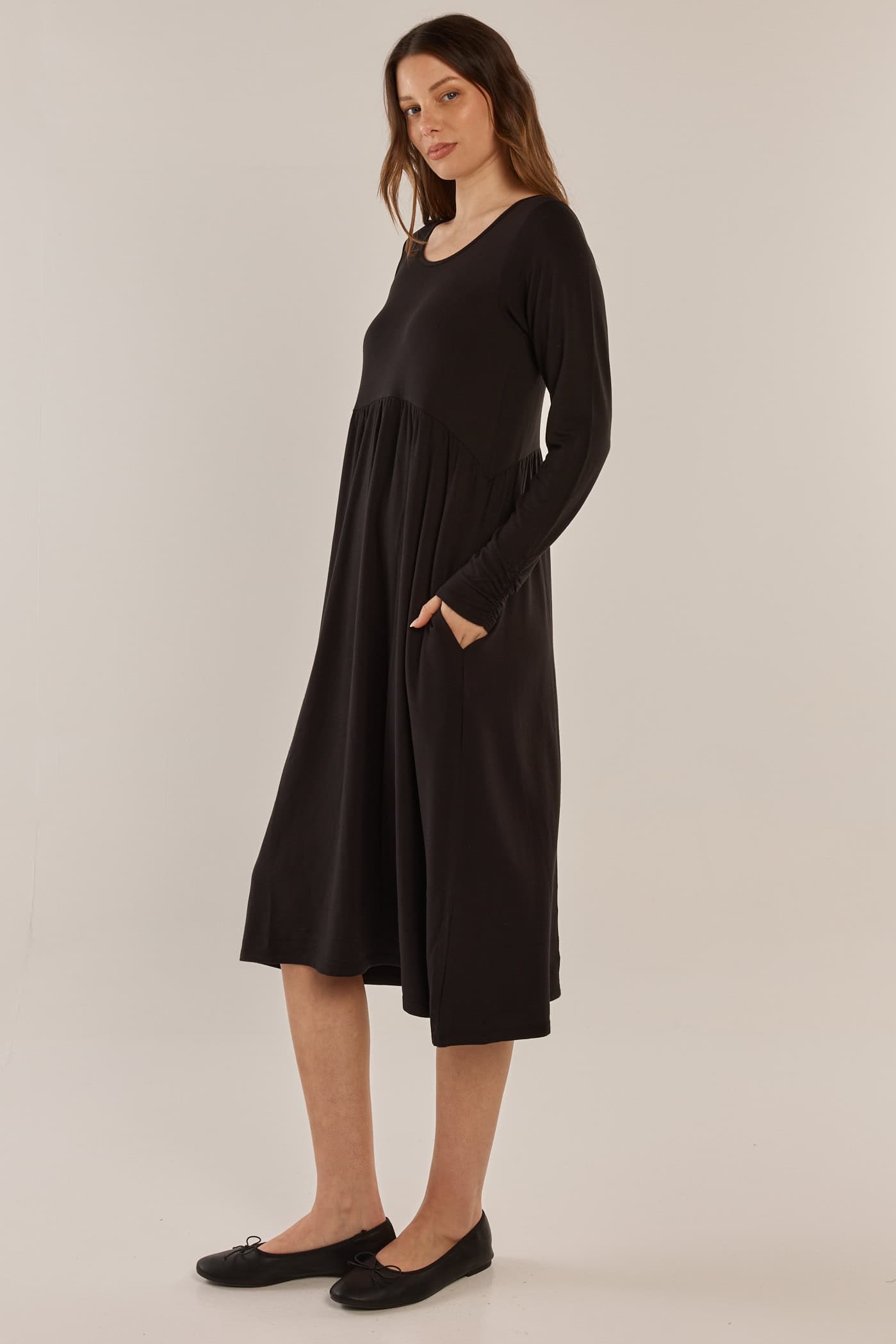 Caitlyn Dress - Black - Image 2