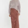 Nell Bias Skirt - Rosewood Pink - Thumbnail Image 2