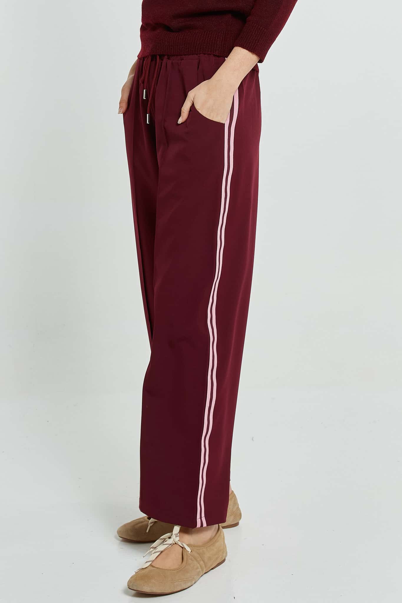 Maddison Jogger - Wine - Image 3