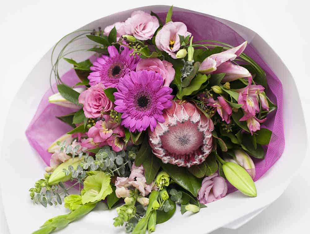 A Long Stemmed Bouquet - Bright Pink - Image 1