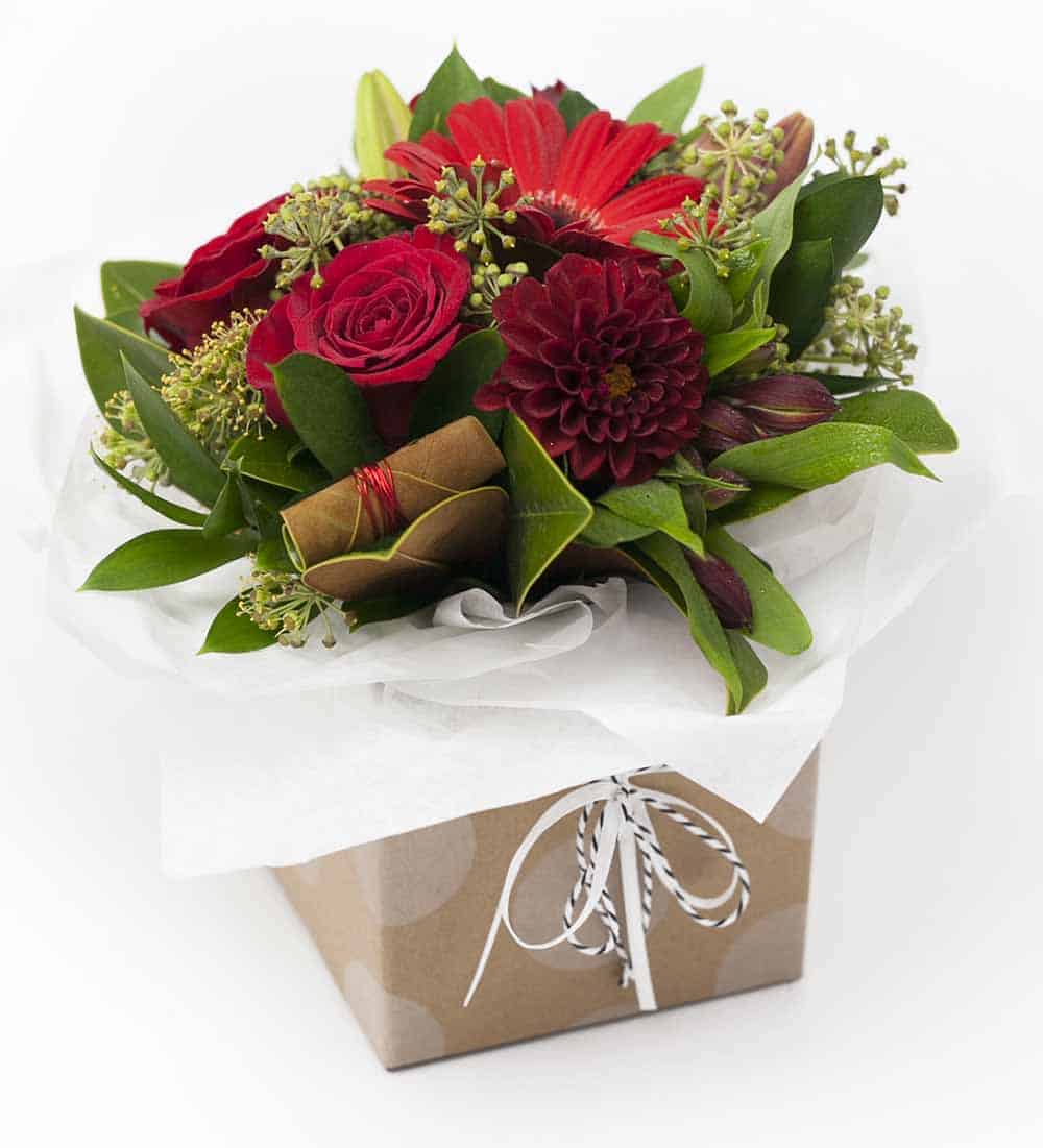 Stunning Posy Box Red - Image 1
